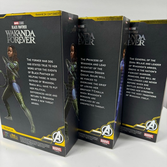 SALE MARVEL WAKONDA COMPLETE SET OF 3 DOLLS - Picture 16 of 16